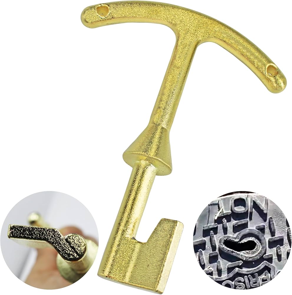 Amazon | Rsoise 水道メーターボックスキー M07001 水道メーター